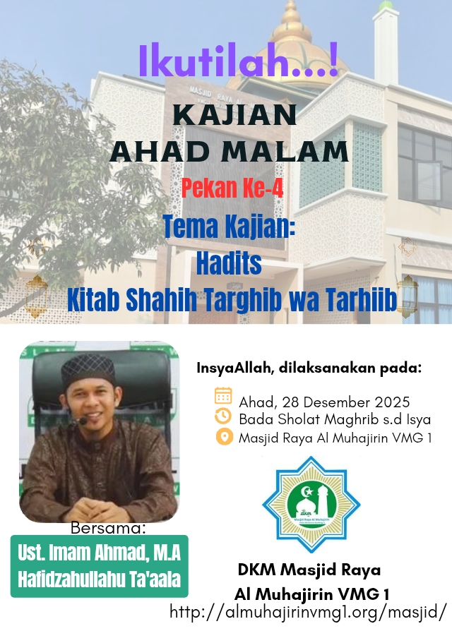 Ta"lim Rutin Ahad Ba'da  Magrib Pekan ke  4
